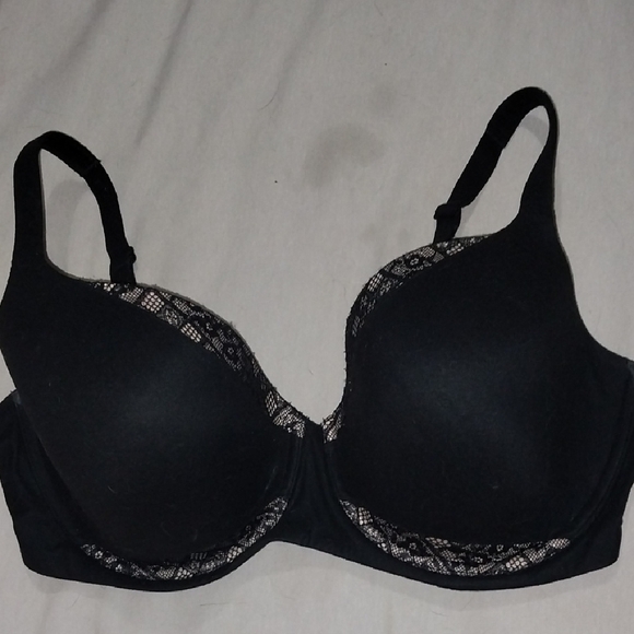 Victoria's Secret Other - Victoria's Secret Black Lined Demi Underwire Bra 38DDD
